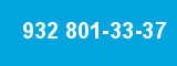 932 801-33-37 932 801-33-37